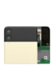 Outer OLED Assembly without Frame for Galaxy Z Flip 3 F711 (CREAM) (Service Pack)