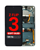 OLED Assembly with Frame for Galaxy Z Flip 3 F711 (GREEN) (US & International) (Aftermarket Pro OLED / 120HZ)