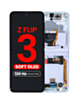 OLED Assembly with Frame for Galaxy Z Flip 3 F711 (LAVENDER) (US & International) (Aftermarket Pro OLED / 120HZ)