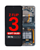 OLED Assembly with Frame for Galaxy Z Flip 3 F711 (GREEN) (US & International) (Aftermarket OLED / 60HZ)