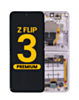 OLED Assembly with Frame for Galaxy Z Flip 3 F711 (LAVENDER) (US & International) (Premium)