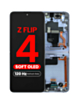 OLED Assembly with Frame for Galaxy Z Flip 4 F721 (BLUE) (US & International) (Aftermarket Pro OLED / 120HZ)