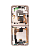 OLED Assembly with Frame for Galaxy Z Flip 4 F721 (GOLD) (US and International) (Premium)