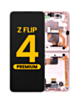OLED Assembly with Frame for Galaxy Z Flip 4 F721 (PINK GOLD) (US and International) (Premium)