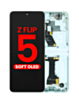 OLED Assembly with Frame for Galaxy Z Flip 5 F731 (MINT) (US & International) (Aftermarket OLED)