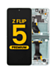 OLED Assembly with Frame for Galaxy Z Flip 5 F731 (MINT) (US and International) (Premium)