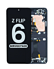 OLED Assembly with Frame for Galaxy Z Flip 6 F741 (BLACK) (US & International) (Service Pack)