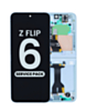 OLED Assembly with Frame for Galaxy Z Flip 6 F741 (BLUE) (US & International) (Service Pack)