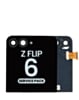 Outer OLED Assembly without Frame for Galaxy Z Flip 6 F741 (BLACK) (Service Pack)