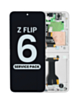 OLED Assembly with Frame for Galaxy Z Flip 6 F741 (WHITE) (US & International) (Service Pack)