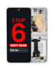 OLED Assembly with Frame for Galaxy Z Flip 6 F741 (WHITE) (US & International) (Aftermarket Pro OLED / 120HZ)