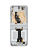 OLED Assembly with Frame for Galaxy Z Flip 6 F741 (WHITE) (US & International) (Aftermarket Pro OLED / 120HZ)