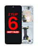 OLED Assembly with Frame for Galaxy Z Flip 6 F741 (SILVER SHADOW) (US & International) (Aftermarket OLED)