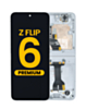 OLED Assembly with Frame for Galaxy Z Flip 6 F741 (SILVER SHADOW) (US & International) (Premium)