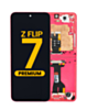 OLED Assembly with Frame for Galaxy Z Flip 7 F766 (CORAL RED) (US & International) (Premium)