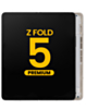 OLED Assembly with Frame for Galaxy Z Fold 5 5G (US & International) (Premium) (BEIGE)