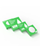 2UUL CL01 Microfiber Cleaning Wiper Basic(3009) 10cm*10cm (100Pcs)