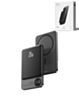 Magnetic Wireless Power Bank with LED Display (GRAY) (10000 mAh) (Only Ground Shipping)