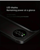 Magnetic Wireless Power Bank with LED Display (GREEN) (10000 mAh) (Only Ground Shipping)