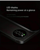 Magnetic Wireless Power Bank with LED Display (PURPLE) (10000 mAh) (Only Ground Shipping)
