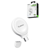 Esoulk Convenient Magnetic Wireless Charger for Smart Watch - WHITE (Only Ground Shipping)