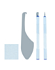 Gtoolspro (4in1) LCD Screen Repair Overhaul Disassembly Blade Tool Set (Not Returnable)