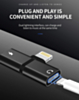 Mini USB-L to USB-L Splitter (BLACK) (Only Ground Shipping)