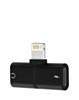 Mini USB-L to USB-L Splitter (BLACK) (Only Ground Shipping)