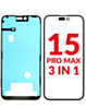 G+ OCA PRO 3-in-1 (Front Glass + Frame + OCA) for iPhone 15 Pro Max