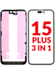 G+ OCA PRO 3-in-1 (Front Glass + Frame + OCA) for iPhone 15 Plus (Premium)