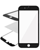 G+ OCA PRO 3-in-1 (Front Glass + Frame + OCA) for iPhone 8 (BLACK) (Premium) (Pack of 2)