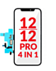 G+ OCA PRO 4-in-1 (Front Glass + Frame + Short Touch + OCA) for iPhone 12 / 12 Pro
