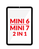G+ OCA PRO 2-in-1 (Front Glass + OCA) for iPad Mini 6 (2021) / Mini 7 (2024, A17 Pro) (BLACK)