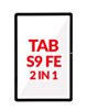 G+ OCA PRO 2-in-1 (Front Glass + OCA) for Galaxy Tab S9 FE (X510 / X516 / X716) (BLACK) (Premium)