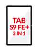 G+ OCA PRO 2-in-1 (Front Glass + OCA) for Galaxy Tab S9 FE Plus 12.4'' (X610 / X616) (BLACK) (Premium)