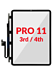 G+ OCA PRO Touch Screen Digitizer for iPad Pro 11" (3rd Gen 2021 / 4th Gen 2022) (BLACK) (Premium)