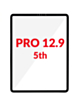 G+ OCA PRO Digitizer Glass for iPad Pro 12.9" (5th Gen 2021) (BLACK) (Premium)