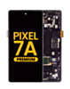 OLED Assembly with Frame for Google Pixel 7A (CHARCOAL) (Premium)