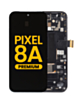 OLED Assembly with Frame for Google Pixel 8A (With Fingerprint Sensor) (OBSIDIAN) (Premium)