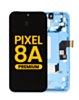 OLED Assembly with Frame (with Finger Print Sensor) for Google Pixel 8A (BAY) (Premium)