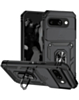 Dual Layers Hybrid Case with Metal Ring And Camera Protector - BLACK Google Pixel 9A (Only Ground Shipping)