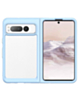 Google Pixel Fold Hybrid Bumper Transparent Case - BLUE (Only Ground Shipping)