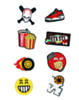 Fashion Charms Set for Handle Cases (8 Piece Set) - BOY 5 (Only Ground Shipping)