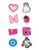 Fashion Charms Set for Handle Cases (8 Piece Set) - GIRL 6 (Only Ground Shipping)