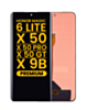 OLED Assembly without Frame for Honor Magic6 Lite / X50 / X50 Pro / X50 GT / X9b (Premium)