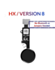 Shop the black Home Button solution flex cable for iPhone 8 Plus, 8, SE 2020, 7 Plus, and 7 – HX version 8, no Bluetooth or jumpers needed.