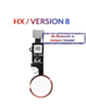 Order the rose gold Home Button solution flex cable for iPhone 8 Plus, 8, SE 2020, 7 Plus, and 7 – HX version 8, no Bluetooth or jumpers needed.