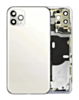 Back Housing Frame (SILVER) (OEM Pull B Grade) with Small Components Pre-Installed for iPhone 11 Pro