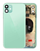 Back Housing Frame with Small Components Pre-Installed for iPhone 11 (NO LOGO) (GREEN)