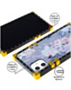 Acrylic Mirror Shiny Scratchproof Luxury Case - G101 for iPhone 12 / 12 Pro (Only Ground Shipping)